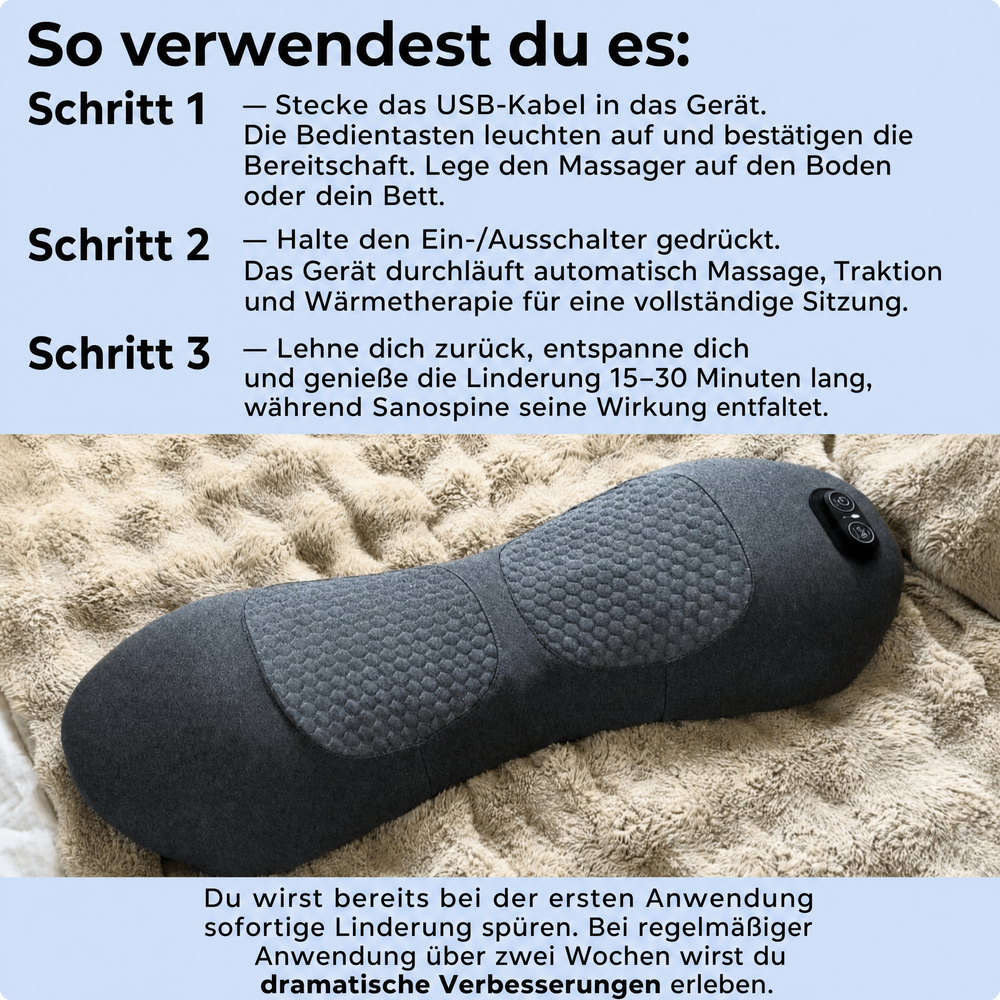 Sanospine Massagegerät